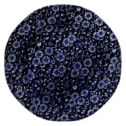 Burleigh Blue Calico Plates